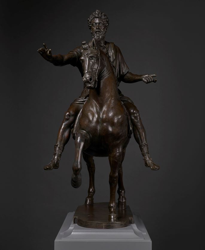 Orazio Albrizzi - Equestrian group of Marcus Aurelius | MasterArt